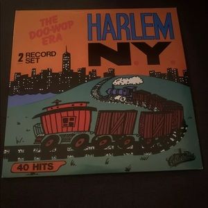 The Doo-Wop Era Harlem NY 2 Record Set LP 33 Rpm Collectibles 40 Hits Vinyl